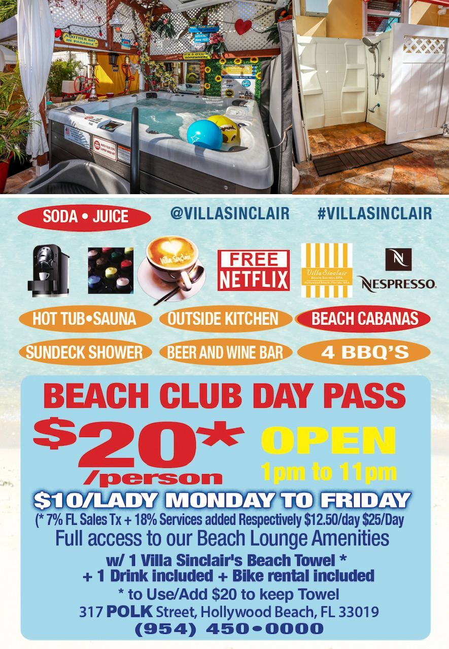 villa sinclair beach club